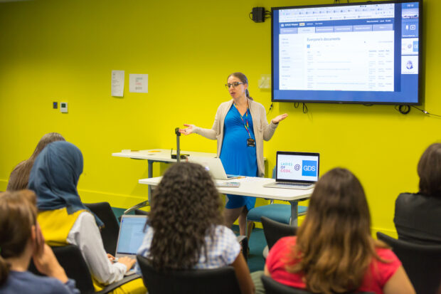 Ladies of Code meetup speaker